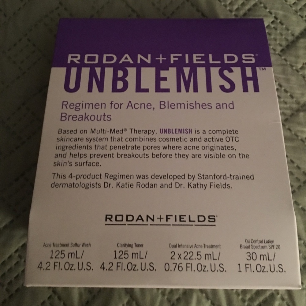 Rodan & Fields Unblemish